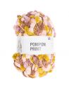 Pelote Creative pompon print moutarde-baie