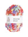 Pelote Creative pompon print lilas-baie