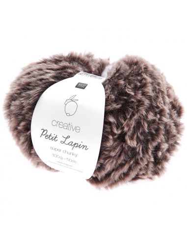 Pelote Creative petit lapin super chunky chocolat