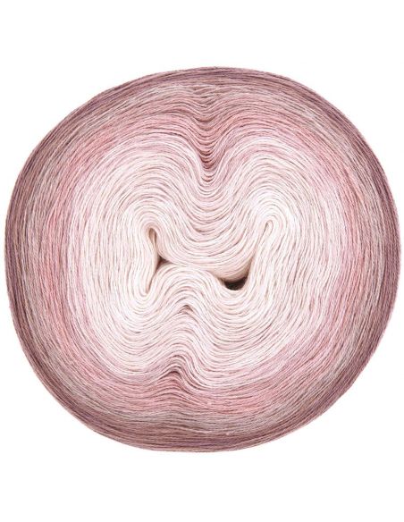 Pelote Creative cotton dégradé lucky 8 vieux rose