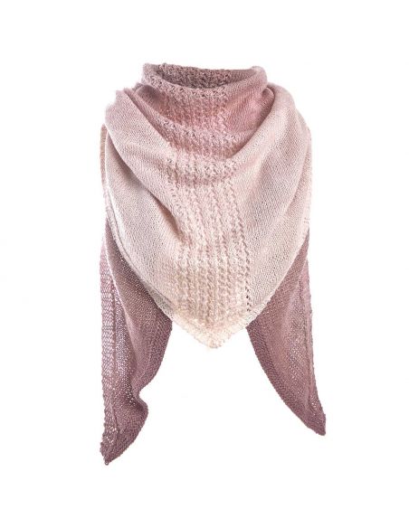 Pelote Creative cotton dégradé lucky 8 vieux rose