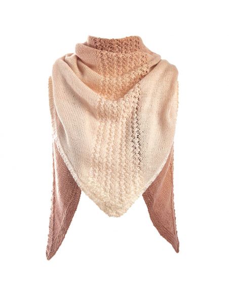 Pelote Creative cotton dégradé lucky 8 terre cuite