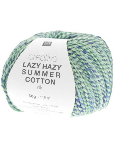 Pelote Creative lazy hazy summer cotton dk eucalyptus