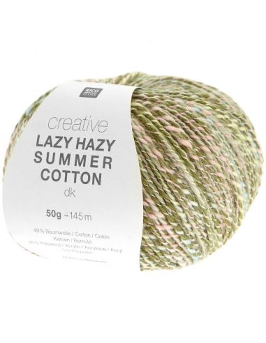 Pelote Creative lazy hazy summer cotton dk olive