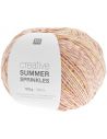 Pelote Creative cotton summer sprinkles neon peaches