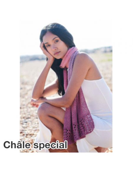 Pelote Creative cotton dégradé lucky 8 vieux rose