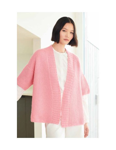 Pelote Creative cotton fleece dk pink