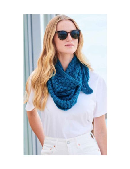 Pelote Creative cotton fleece dk pétrole