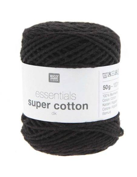 Pelote Essentials super cotton dk noir