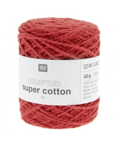 Pelote Essentials super cotton dk rouge