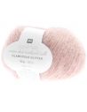 Pelote Essentials super kid mohair loves silk glamourous glitter abricot