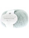 Pelote Essentials super kid mohair loves silk glamourous glitter aqua