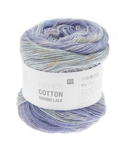 Pelote Fashion cotton merino lace skies