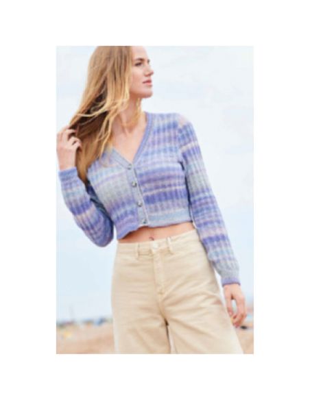Pelote Fashion cotton merino lace skies