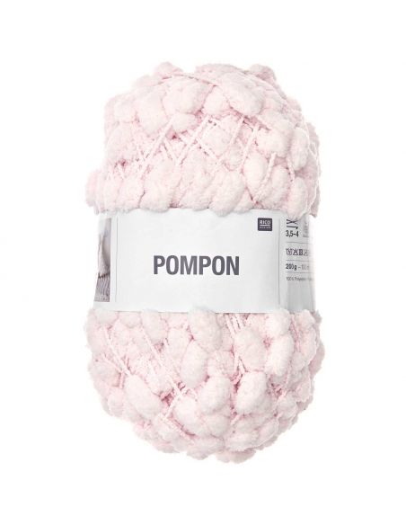 Pelote Creative pompon rose