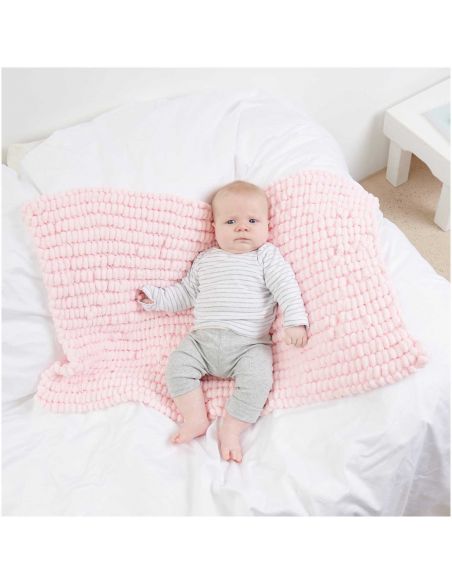 Pelote Creative pompon rose