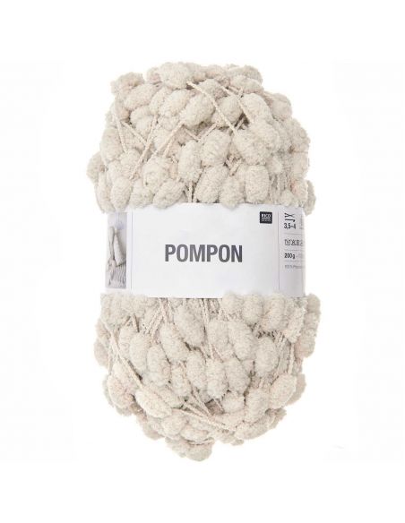 Pelote Creative pompon beige