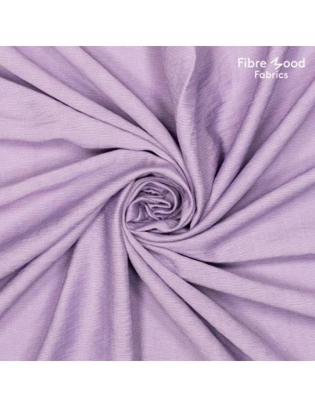 Tissu Fibre Mood woven jaquard stripes parme