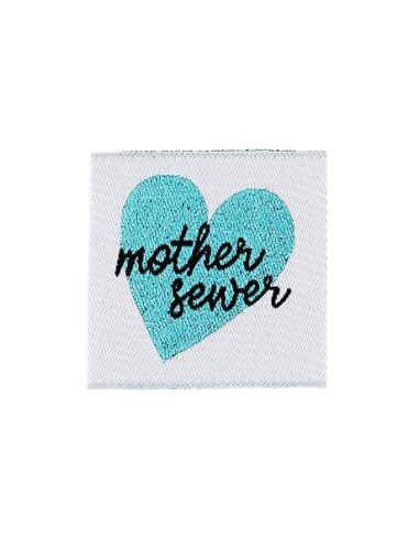 Etiquette à coudre Mother sewer