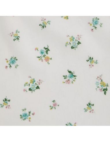Tissu Liberty Bridgerton Tana Lawn Posy Corsage vert