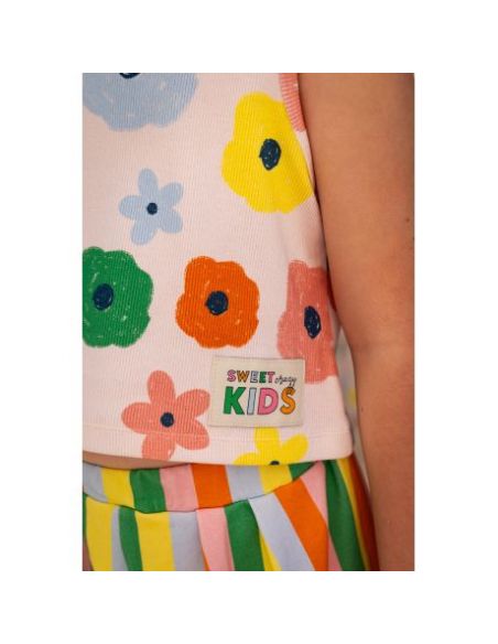 Etiquette à coudre Sweet crazy kids