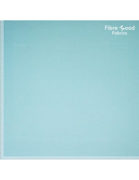 Tissu Fibre Mood coton dobby check bleu bébé