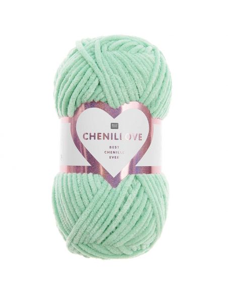 Pelote Creative chenillove aigue-marine