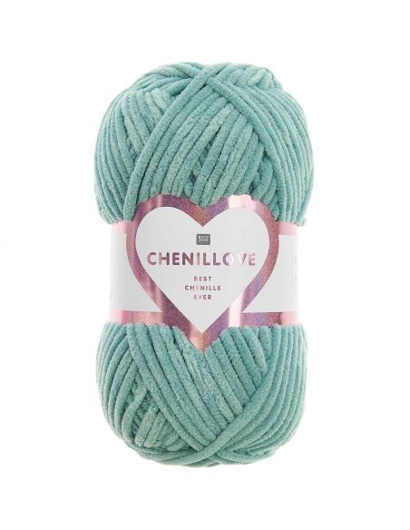 Pelote Creative chenillove turquoise