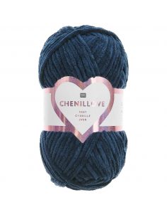 Pelote Creative chenillove bleu marine