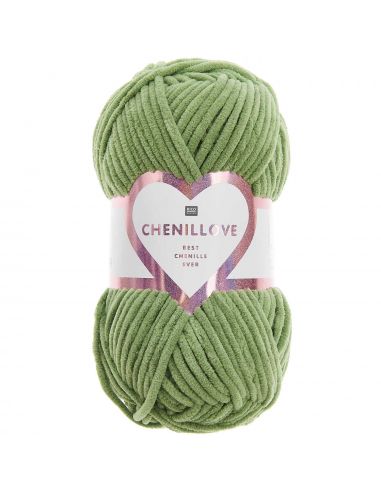 Pelote Creative chenillove vert
