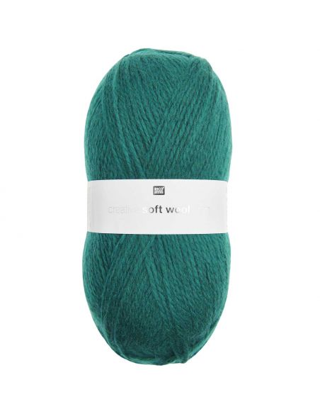 Pelote Creative soft wool aran algue