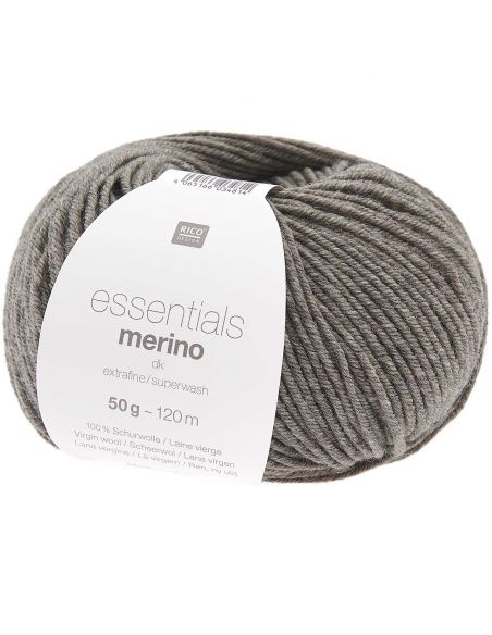 Pelote Essentials merino dk brun melange