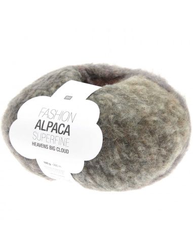 Pelote Fashion alpaca superfine heavens big cloud dark rainbow