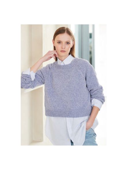 Pelote Creative chenillovely dk violette