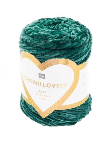 Pelote Creative chenillovely dk vert sapin