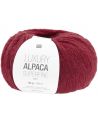 Pelote Luxury alpaca superfine aran rouge