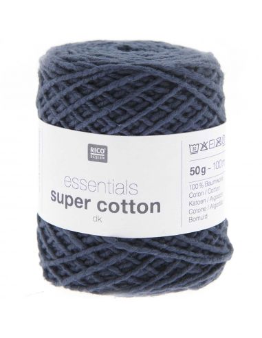 Pelote Essentials super cotton dk bleu marine