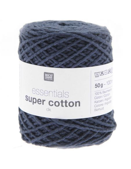 Pelote Essentials super cotton dk bleu marine
