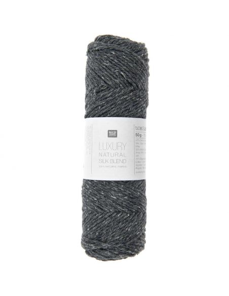 Pelote Luxury natural silk blend anthracite