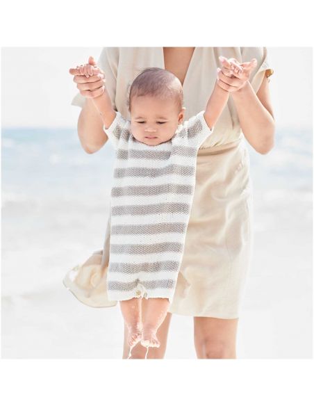 Pelote Rico baby organic cotton gris