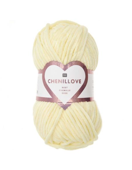 Pelote Creative chenillove vanille