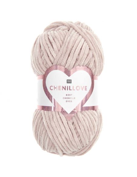 Pelote Creative chenillove vieux rose