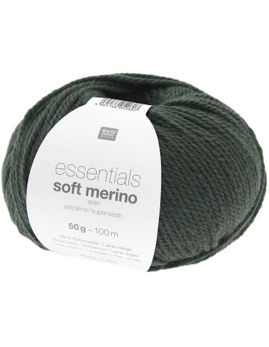Pelote Essentials soft merino aran english green