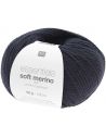 Pelote Essentials soft merino aran darkest navy