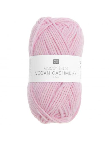 Pelote Essentials vegan cashmere aran rose