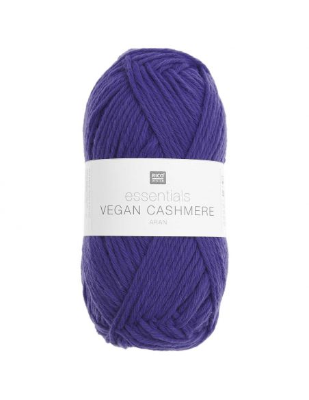 Pelote Essentials vegan cashmere aran violette