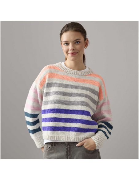 Pelote Essentials vegan cashmere aran violette