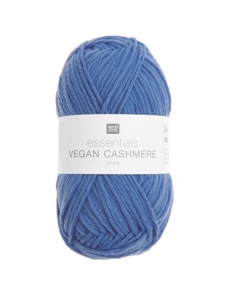 Pelote Essentials vegan cashmere aran bleu