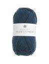 Pelote Essentials vegan cashmere aran pétrole