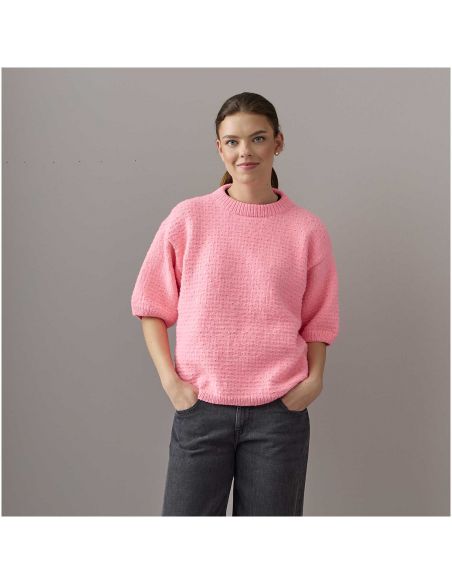 Pelote Essentials vegan cashmere néon aran pink